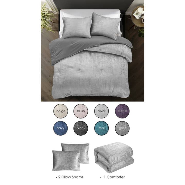 Inspired home - Wholesale Bedding Set - Moriah Comforter Set17