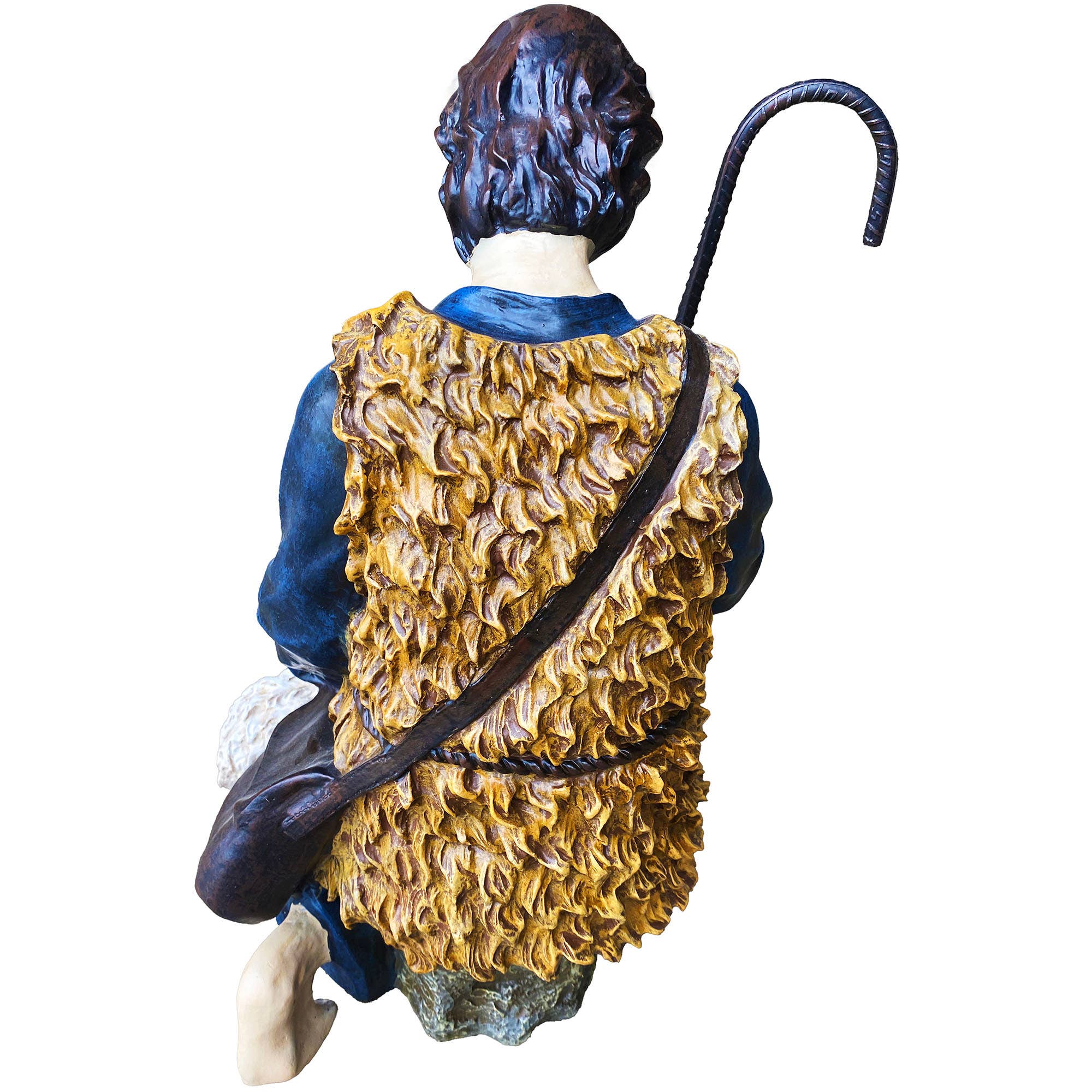 Santa’s Workshop Inc. - Wholesale Nativity Scene Decor - 12 Piece Outdoor Nativity Set with Solid Wood Creche35