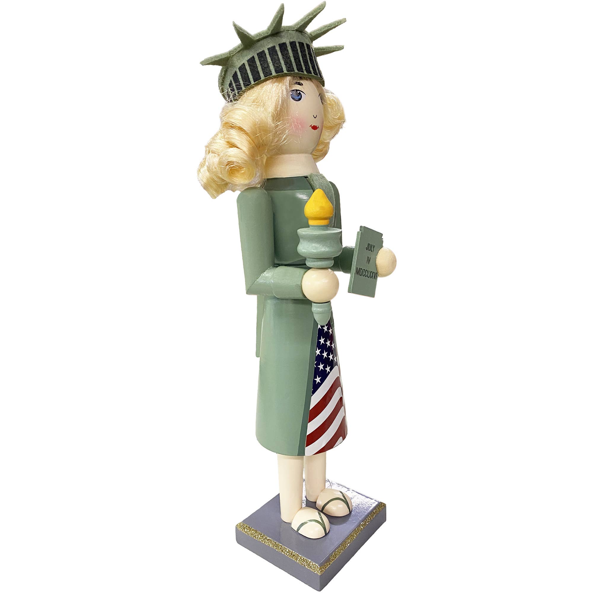 Santa’s Workshop Inc. - Wholesale Holiday Nutcracker - 14" State of Liberty Nutcracker2