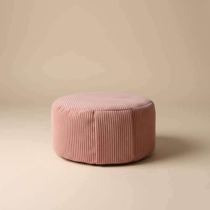 Zafu Osaka - powder-pink meditation cushion for wholesale by Awena Studio