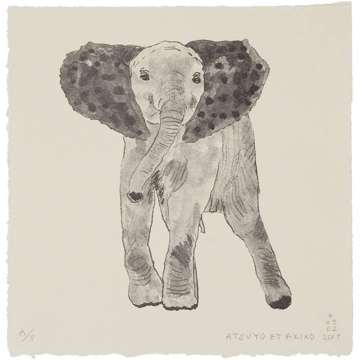Wall Art - Cosmic Elephant for wholesale by ATSUYO ET AKiKO