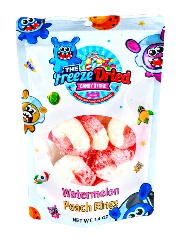 The Freeze Dried Candy Store - Wholesale Hard Candy - Watermelon Peach Rings