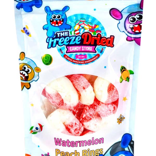 The Freeze Dried Candy Store - Wholesale Hard Candy - Watermelon Peach Rings