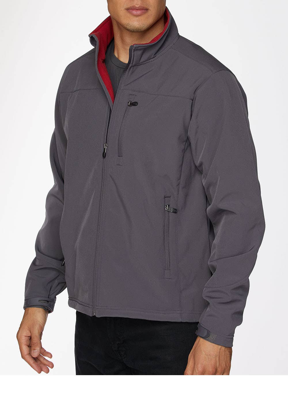 Rodeo Clothing - Wholesale Jacket - Men's - Men's high-quality soft shell bonded jacket with contrast6