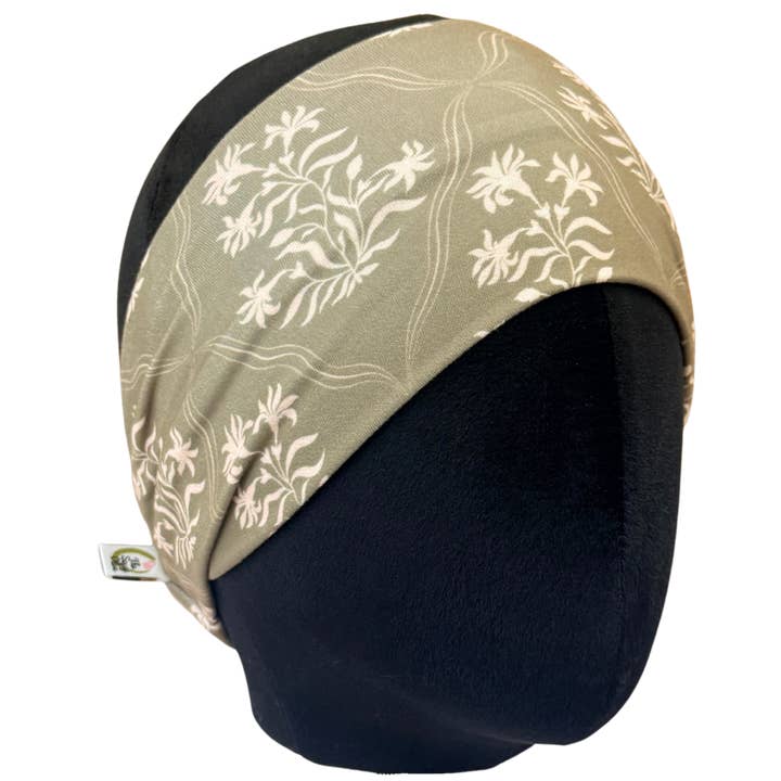 Whispering Vine Stretch Headband for wholesale by The Sassy Olive Handmade Headbands