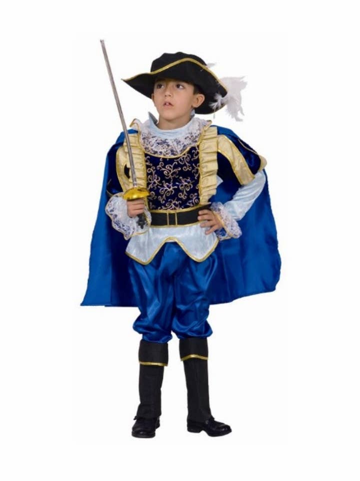 Blaues Nobelritterkostüm - Kinder für den Großhandel von Dress Up America