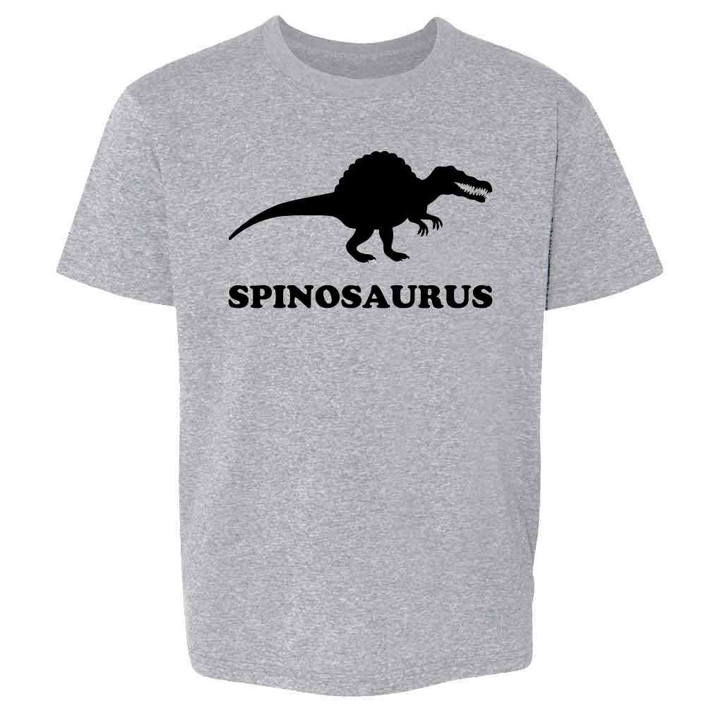 Pop Threads - Wholesale T-shirt met zeefdruk - Kinderen - Spinosaurus Retro Dinosaurus Jura Krijt Kinderen7