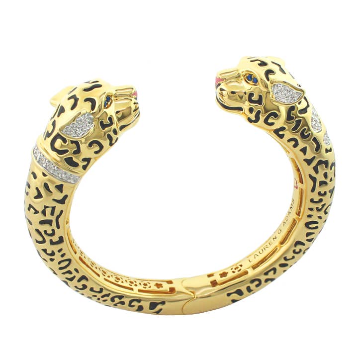 Sweet Leopard Bangle for wholesale by Lauren G Adams