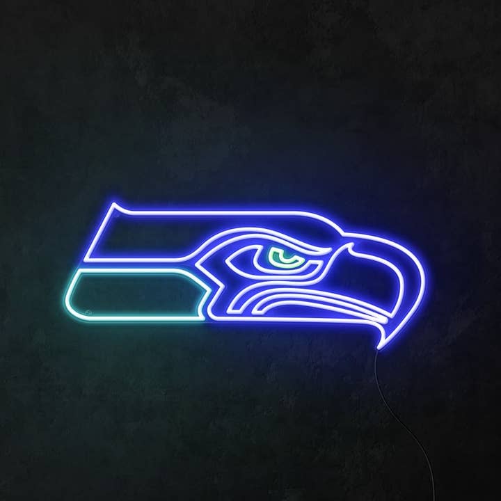 Seattle Seahawks Neon Sign for wholesale by BeNeonUnicorn