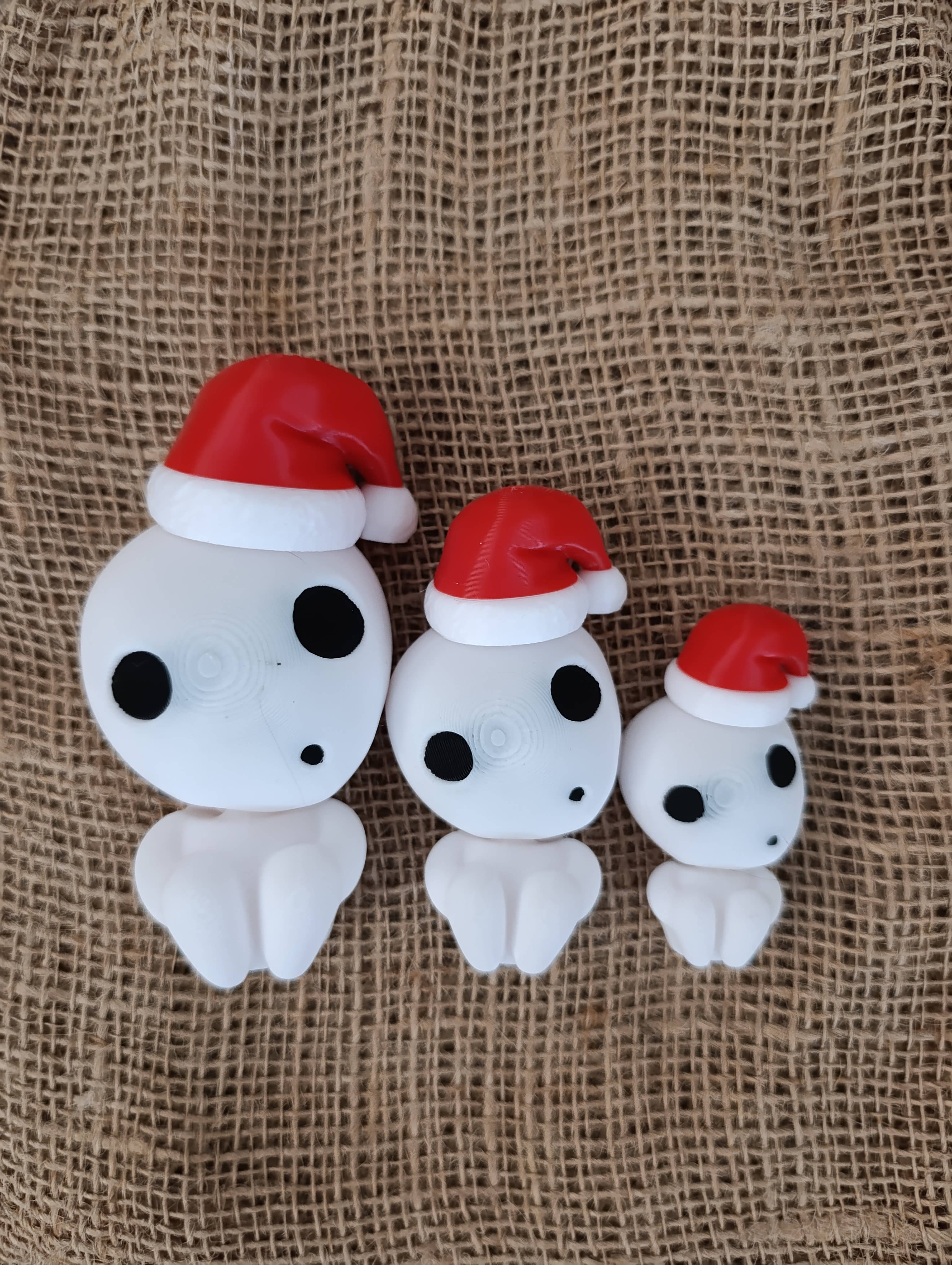 3DROOTS - Wholesale Outdoor Ornament/Decor - Kodama Christmas Ornament and Keychain - Christmas Decoration6