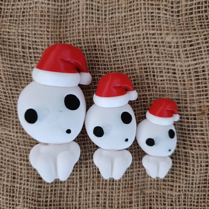 3DROOTS - Wholesale Outdoor Ornament/Decor - Kodama Christmas Ornament and Keychain - Christmas Decoration6