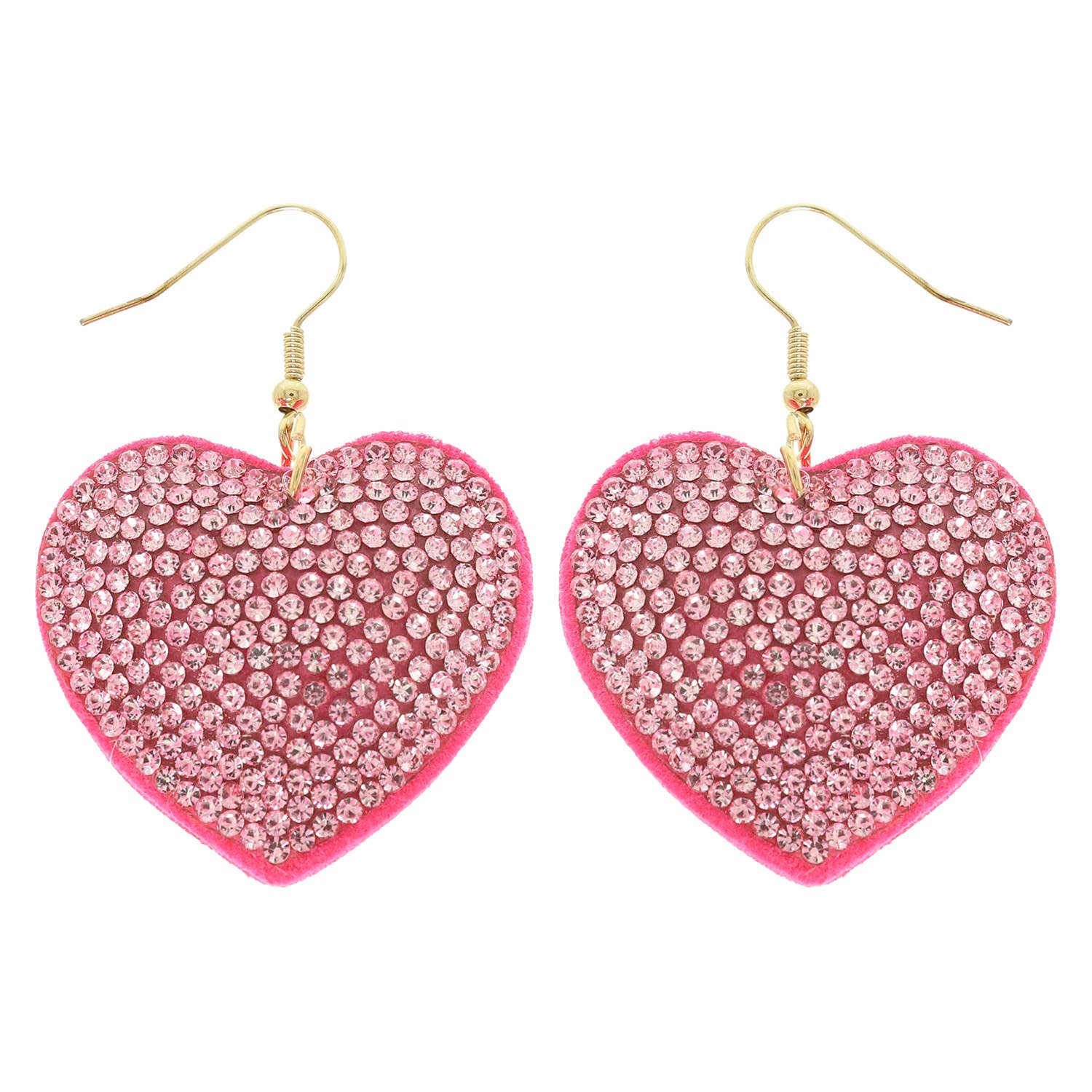 SP Sophia Collection - Wholesale Dangle Earrings - Heart Cushion Dangle Earrings2