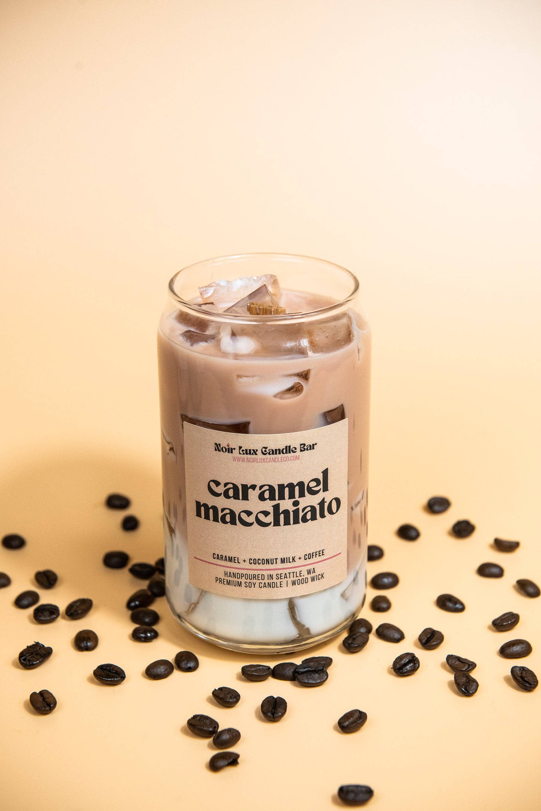 Noir Lux Candle Co - Wholesale Jar/Filled Candle - Iced Caramel Macchiato6