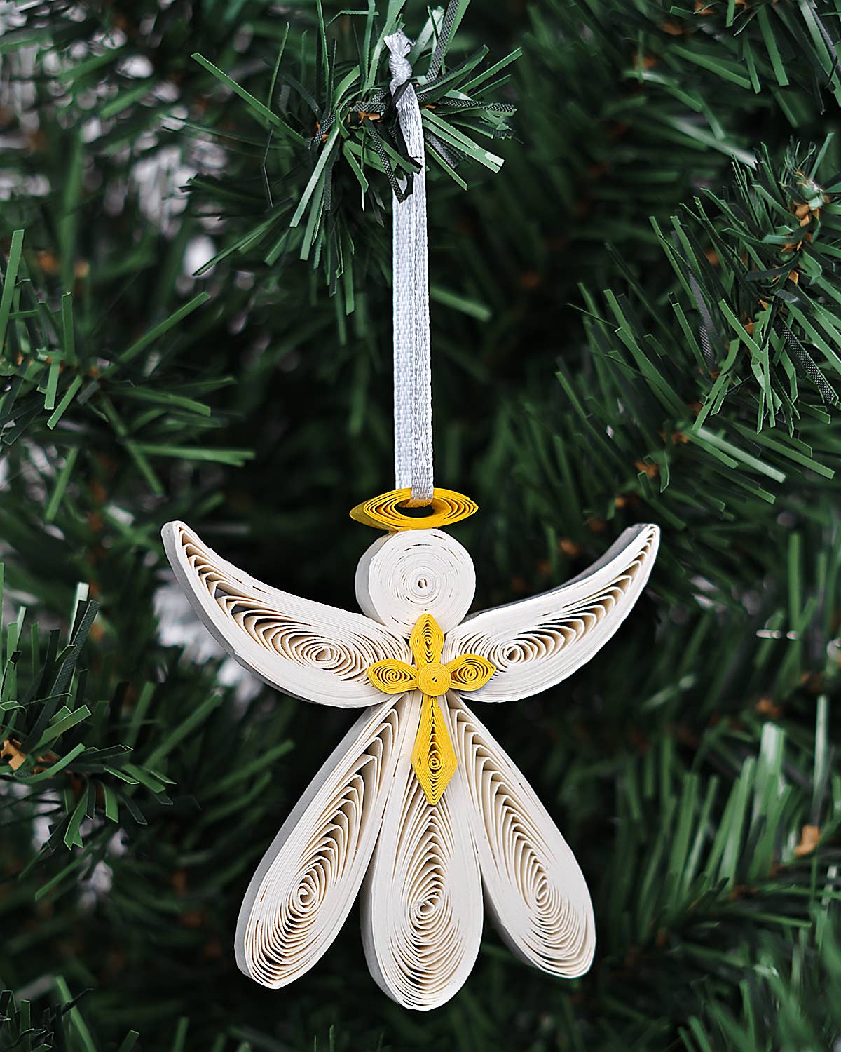 Quilling Card – wholesale Prydnadsset – Quilled ängel ornament Box Set4