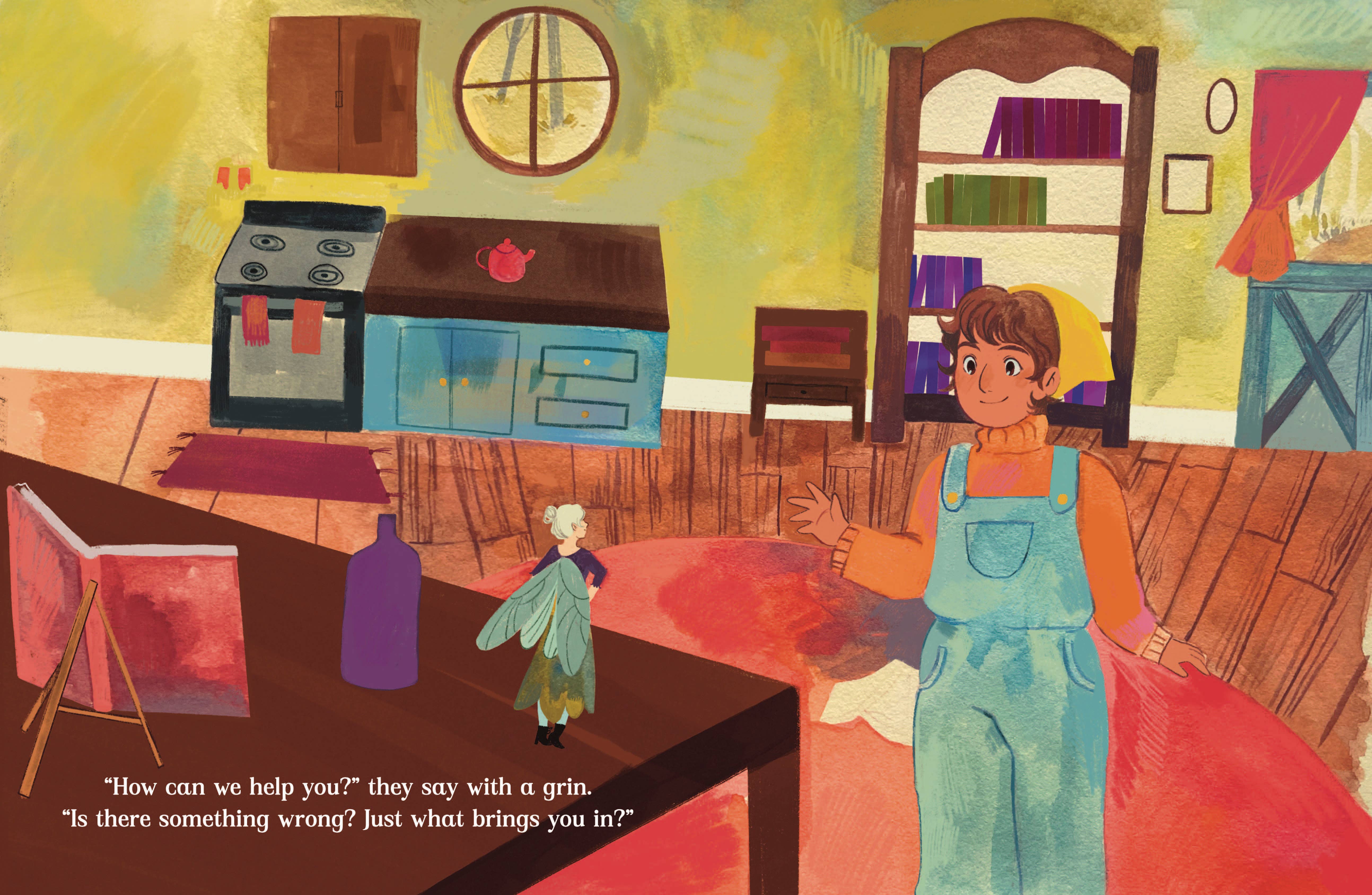 Red Wheel/Weiser LLC - Wholesale Folklore & Mythology - The Faerie Apothecary (Spiritual Children's Book, hardcover)2