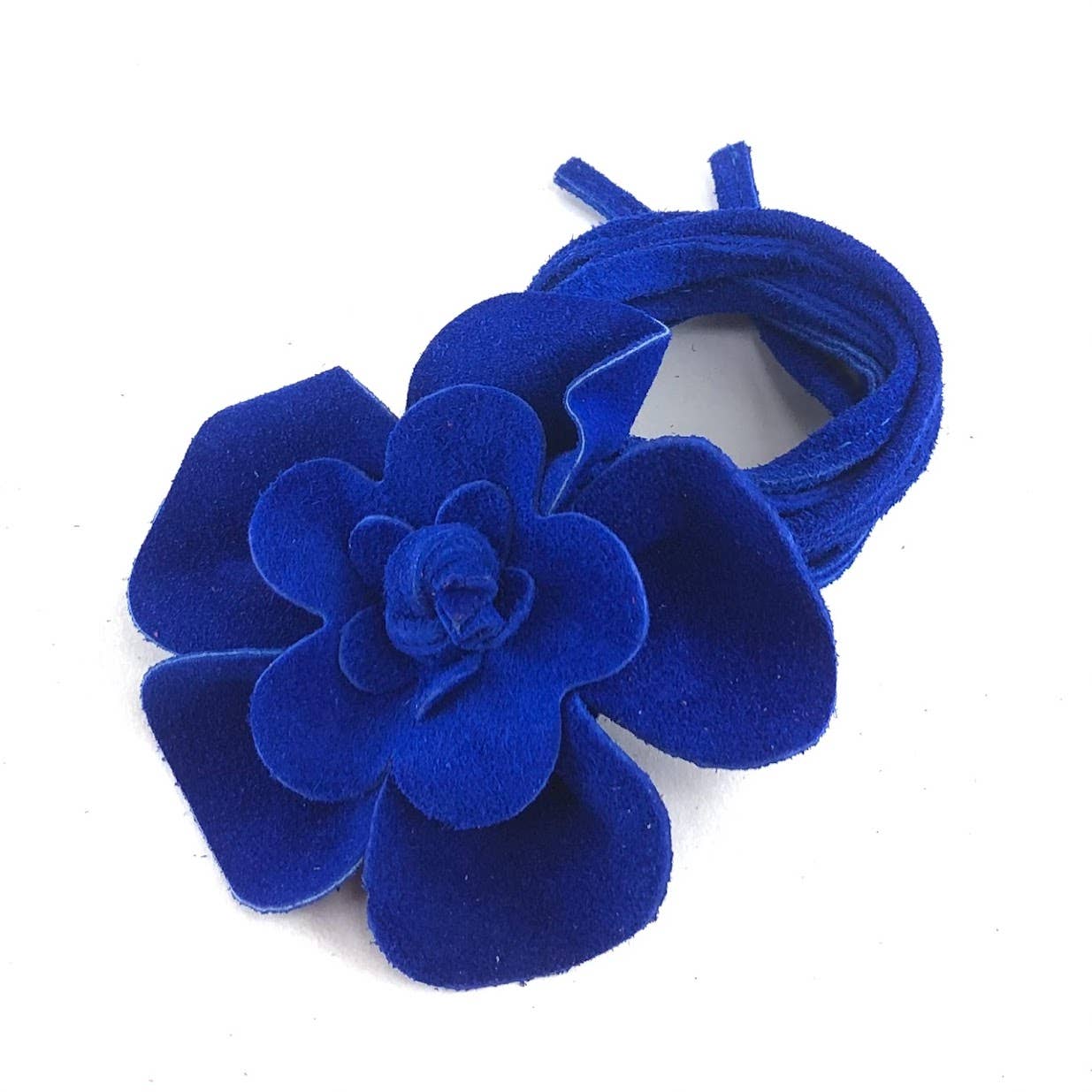 MILANO AMOUR - Wholesale Belt - Women's - BELT FLOWER MEDIUM SUEDE1