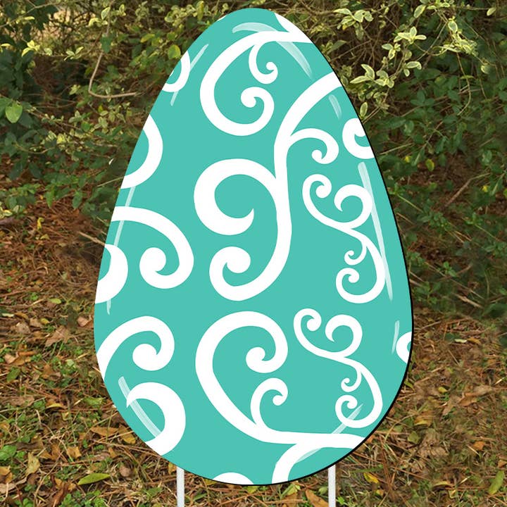 Steel Southern Designs - Wholesale Door Hanger - Outdoor Metal Art Egg28