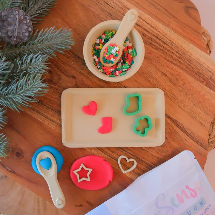 Play Sense - Wholesale Toy set – Kids - Mini Christmas Baking | Playdough Set3