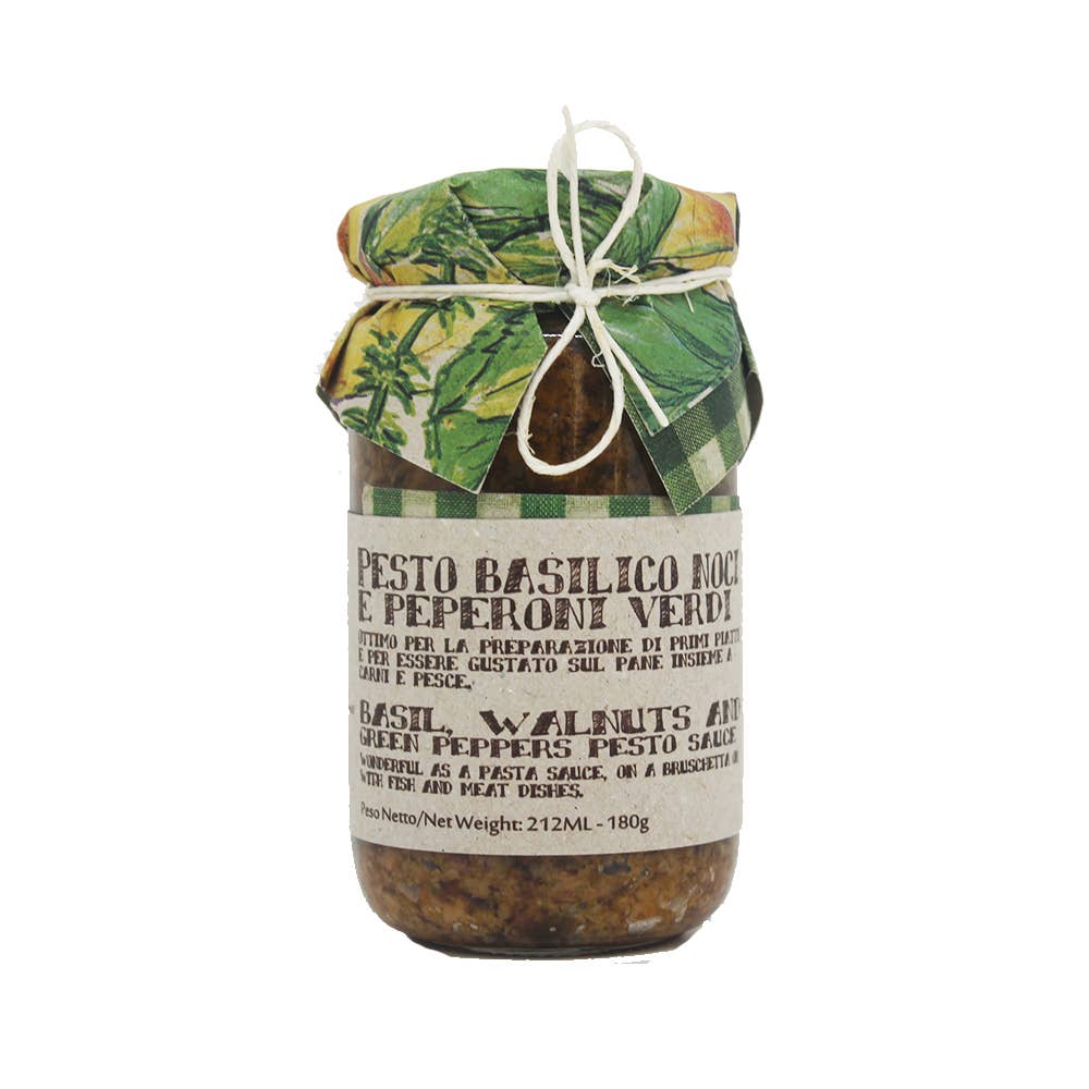 Calabria da Gustare - Wholesale Pesto - Basil pesto, walnuts and green peppers