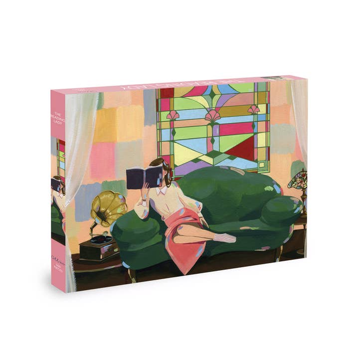 The Reading Lady - Olleo Puzzles for wholesale by Olleo Puzzles