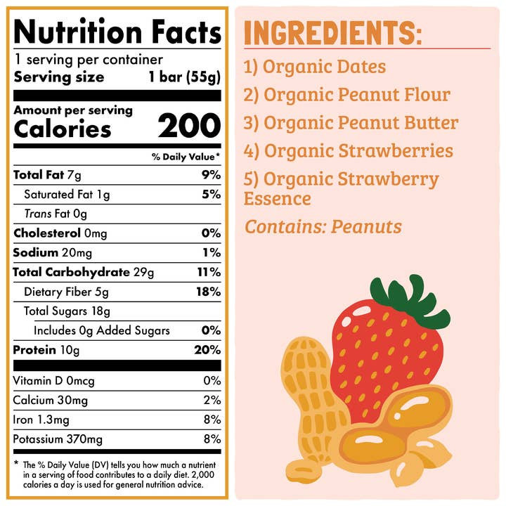 Skout Organic - Wholesale Snack Bar - Skout Organic Peanut Butter & Jelly Protein Bar | Vegan3