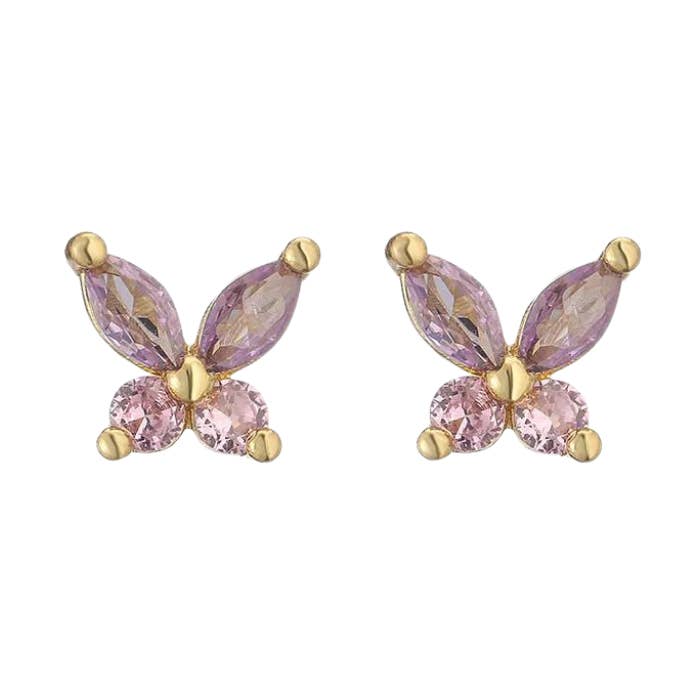 Borchie Butterfly Allure viola per la vendita all'ingrosso da parte di Rosies