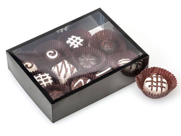 Nashville Wraps - Wholesale Chocolate Box - Clear Candy & Truffle Boxes12