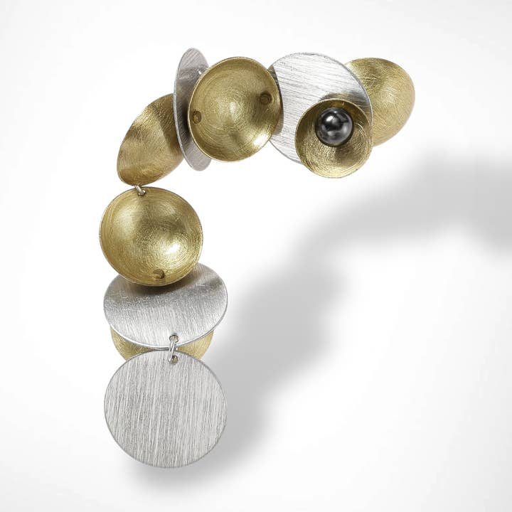 Broche Déclaration Sculpturale CLOUD pour la vente par Chick Boss LLC