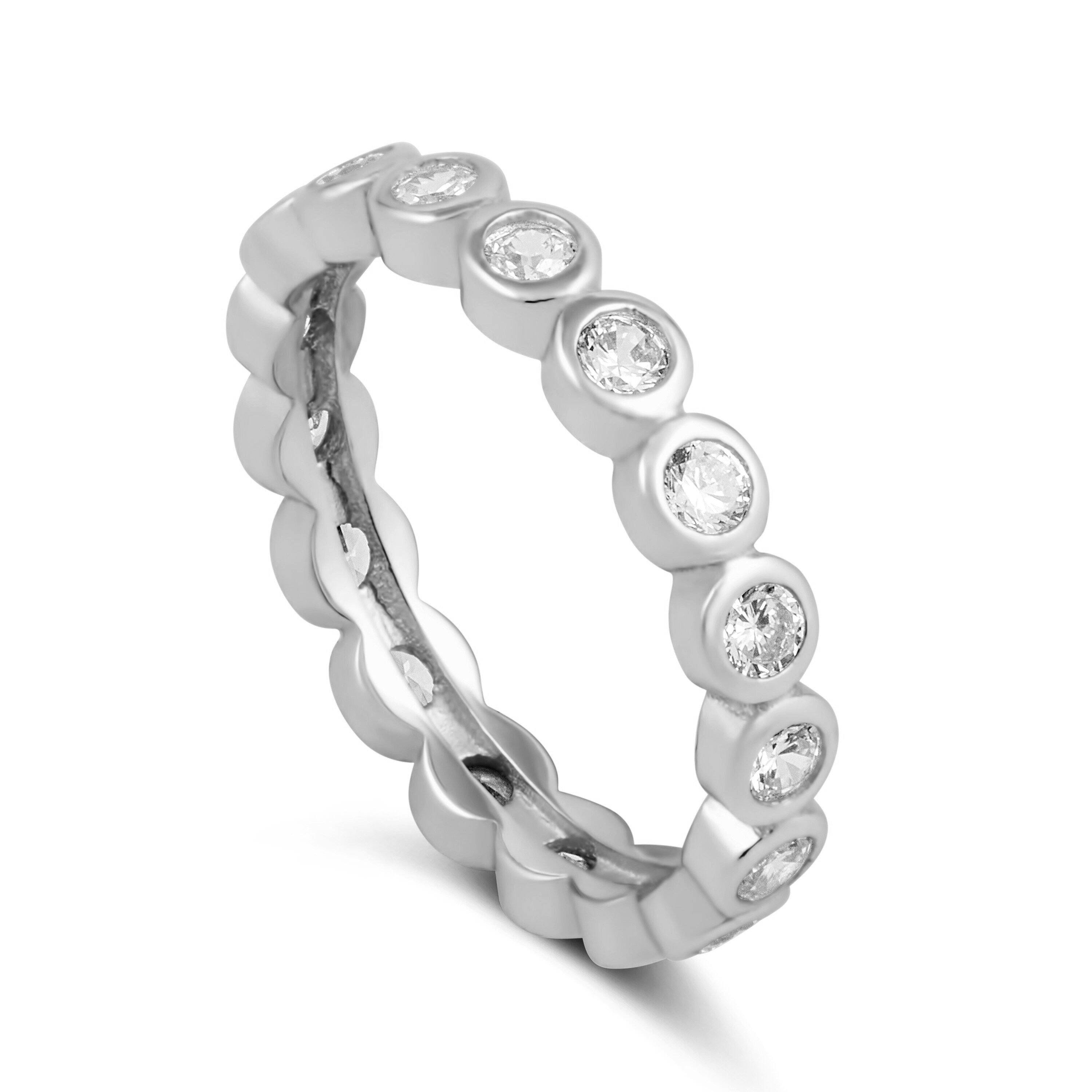 Sahira Jewelry Design – wholesale Multi-stone ring – Celeste Eternity Ring2