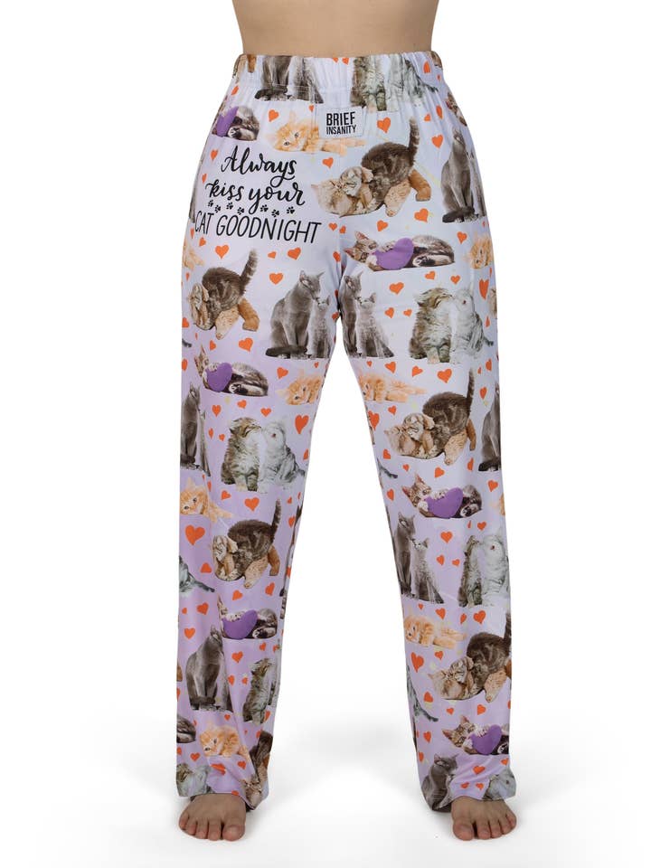 Kys din kat Goodnight Lounge Bukser for engroshandel hos BRIEF INSANITY