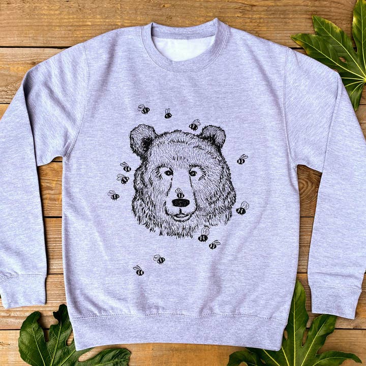 'Bumble Bee Bear' Jumper for wholesale by Don't Feed The Bears