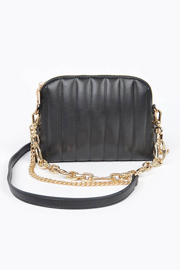 Shop Neighbors - Vente Sac à bandoulière – femme - Pochette chaîne à maillons en simili3