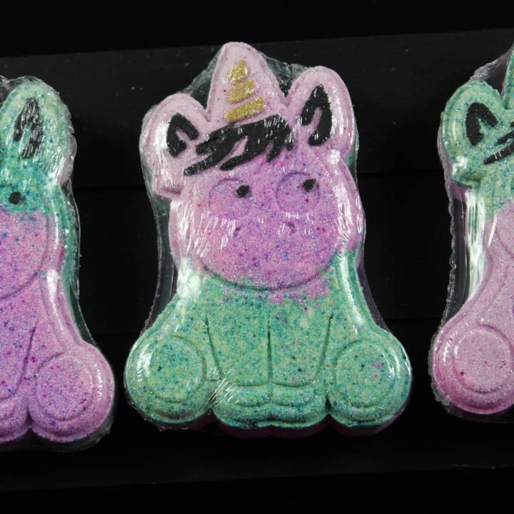 Wicked Bubbles LLC - Wholesale Bath Bomb/Fizz - Bath bomb - 4.5 oz - Baby Unicorn3