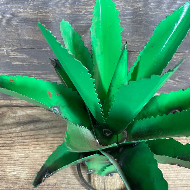 My Amigos Imports - Vendita all'ingrosso Decorazioni da tavolo - Maguey Agave Cactus di Metallo Colorato-Cactus-33x28 cm-NUOVO9