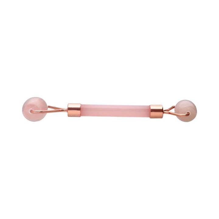 Vives de la Cortada S.L - Wholesale Body Massager - Rose Quartz Massager with Double Roller1