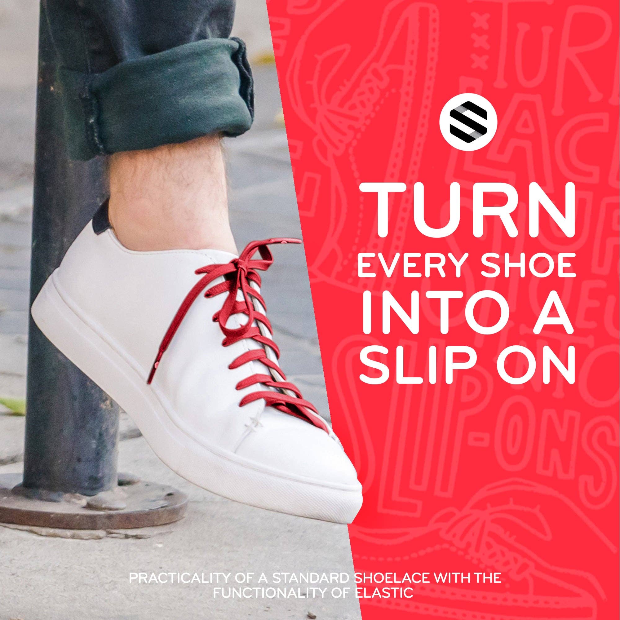 The Original Stretchlace - Vendita all'ingrosso Lacci per scarpe - Unisex - Lacci per scarpe elastici piatti97