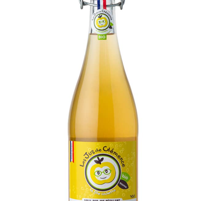 Les Nominatifs - Wholesale Fruit Juice - Pure Organic Apple Juice Sparkling - 75 Cl
