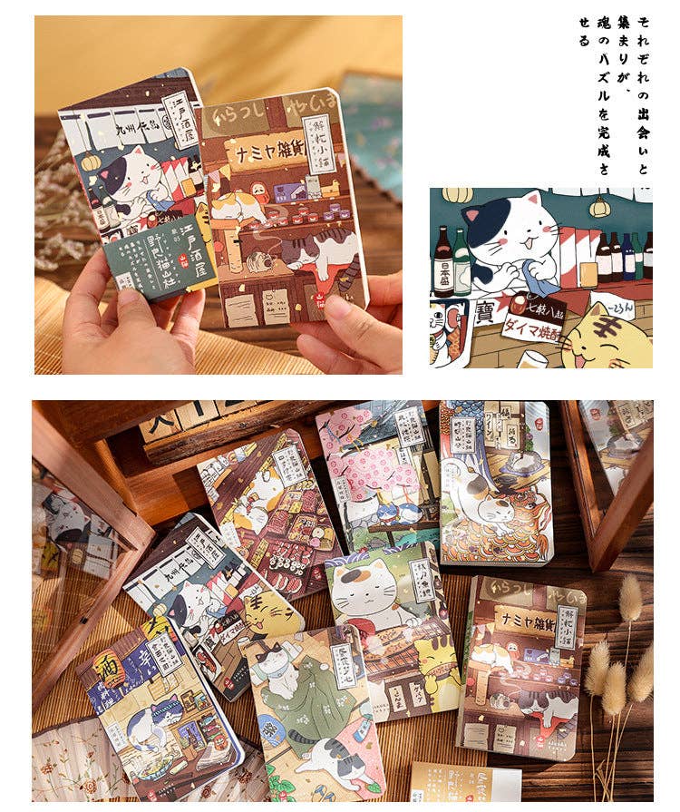 Gohobi （We cover U.S. import duties） - Wholesale Notebook - Gohobi Japanese Cat Magnetic Notebook, Monthly Planner, Study Notebook, Pocket Diary21