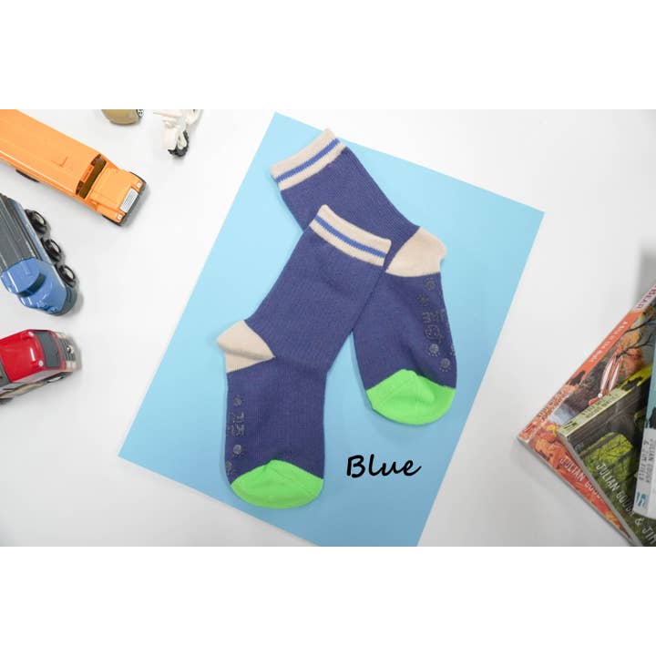 Comfortarians - Wholesale Socks - Kids - Boys Ribbed Cotton Socks Basic Sporty Comfy Soft Kids socks