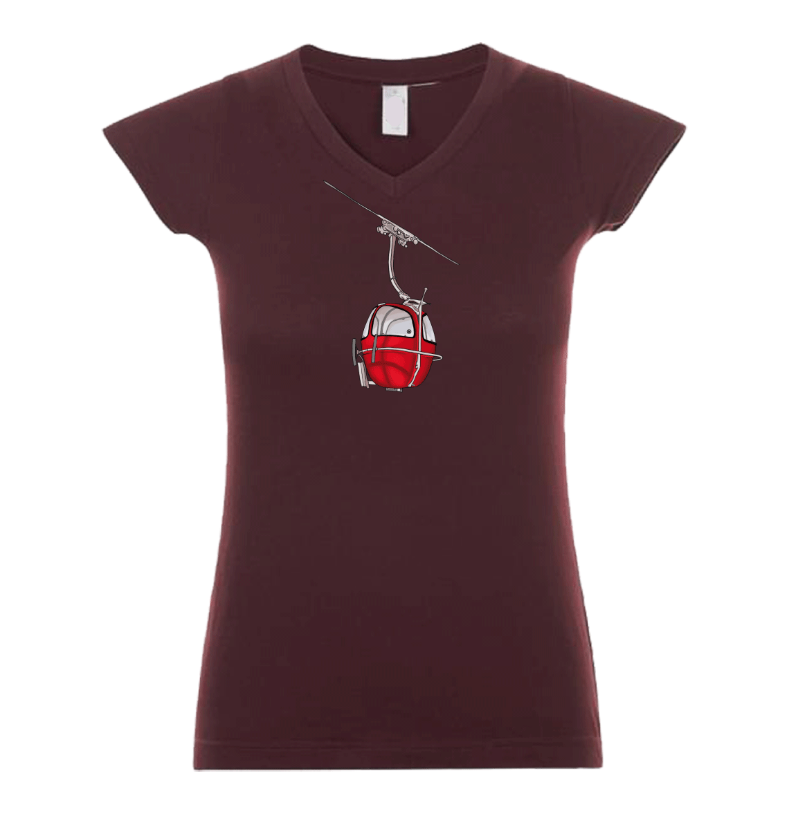 Hot Savoie 74 - Wholesale Screen Printed T-Shirt - Women's - Women's T-shirt - Gondola2