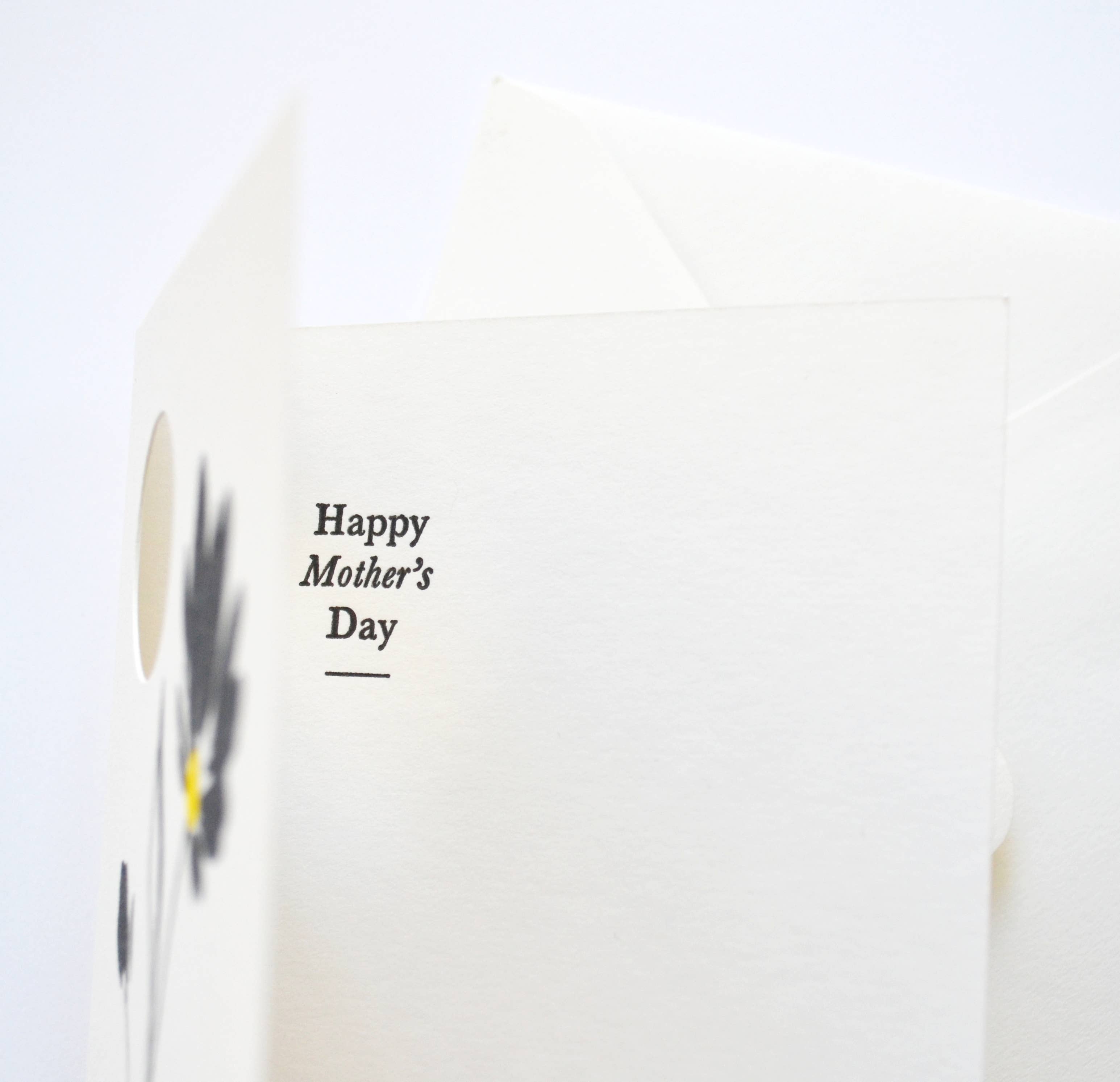 Alex & Olive - Wholesale Mother's Day Card - Floral Mother's Day Handcrafted Card - Letterpress Printed 4