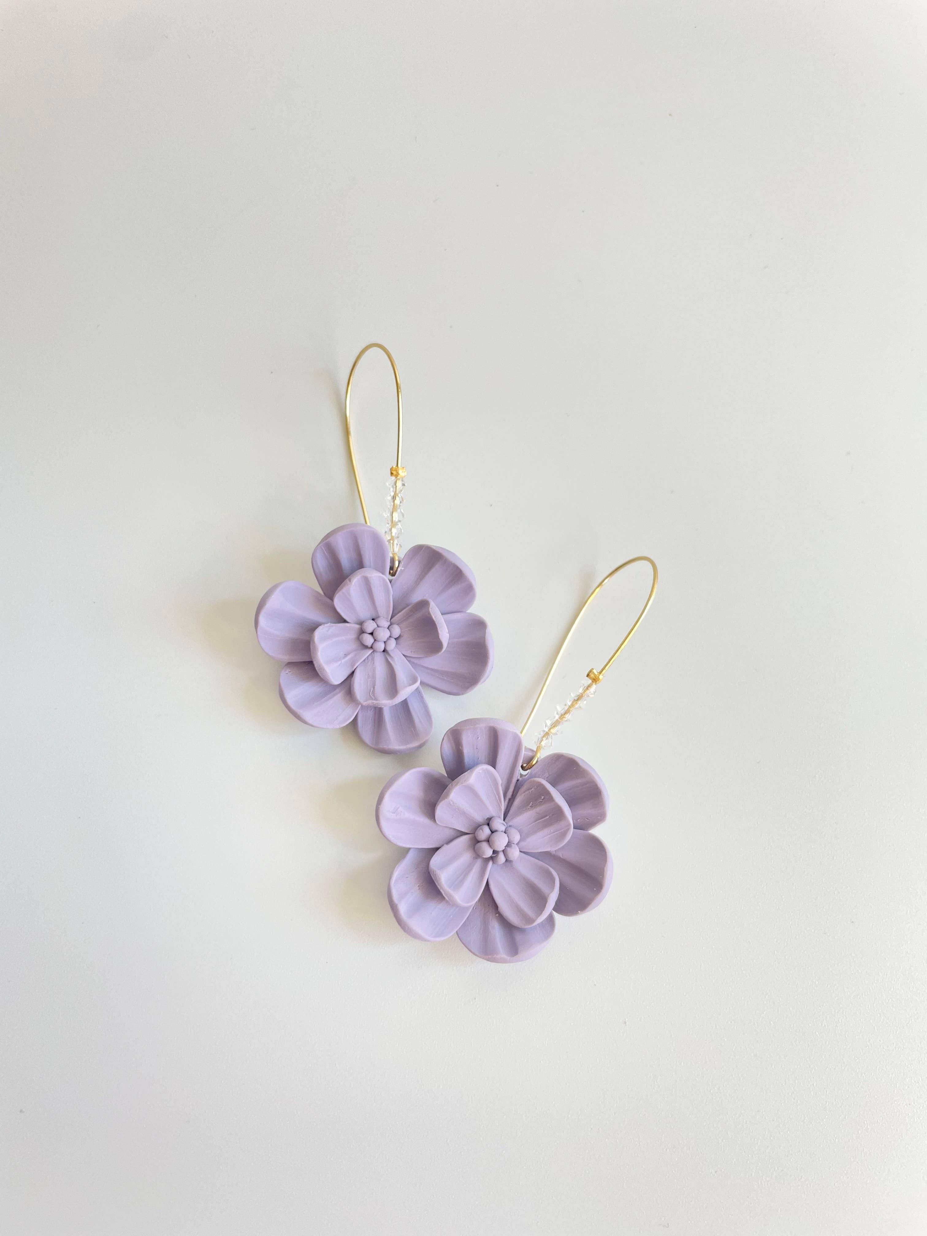 AnalyJewelry - Wholesale Dangle Earrings - Gardenia Statement Earrings1