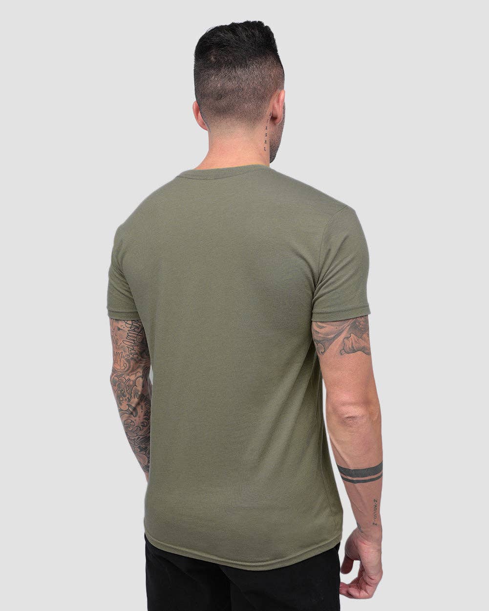 INTO THE AM - Wholesale T-Shirt - Men's - Men's Premium Fitted Plain Blank T-Shirt28
