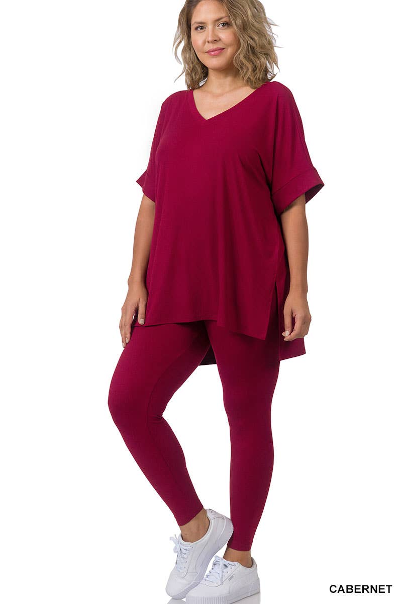 42POPS - Wholesale Lounge Set - Women's - `.Plus Microfiber Lounge Wear 2 Pc Set84