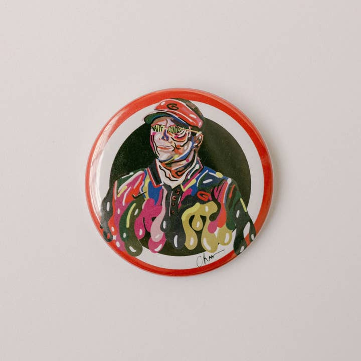chanartchanart - Wholesale Lapel Pin/Button - Drippy Kirby Button