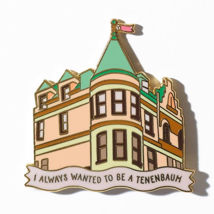 Pino de esmalte Tenenbaum House por atacado de Sleepy Mountain