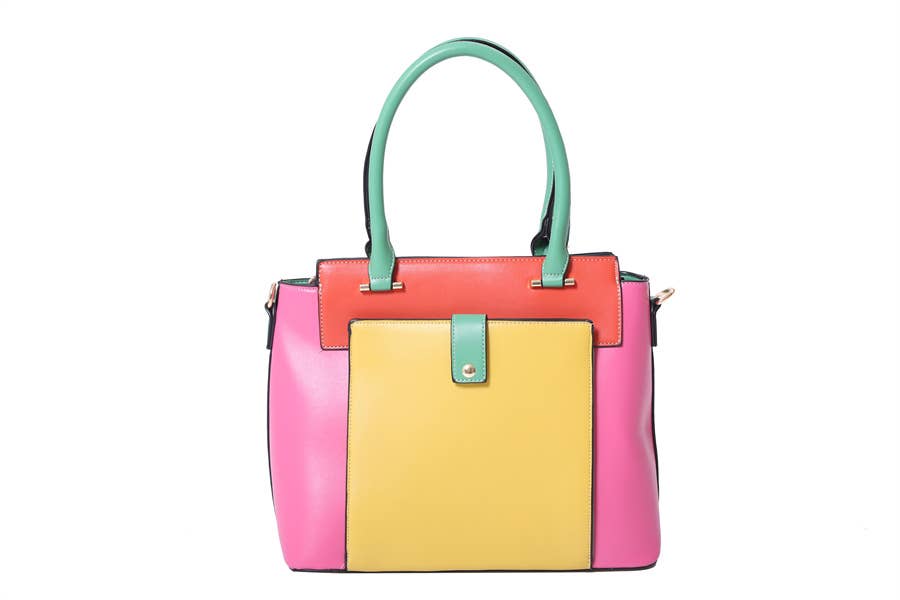 Nima Accessories Inc - Venta al por mayor Bolso con asas - Mujer - Bolso tote para mujer en colores fluorescentes y múltiples tonos2