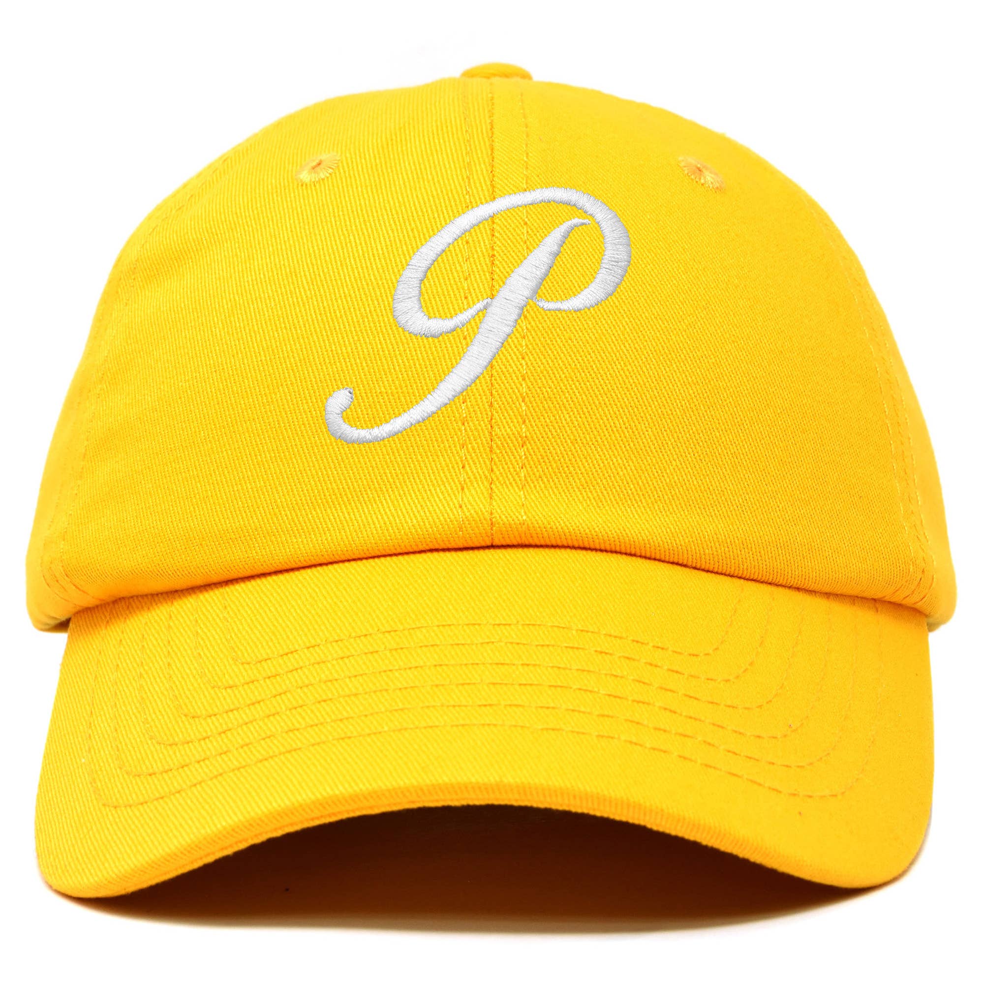 Dalix - Wholesale Baseball Cap - Women's - DALIX Initial Hat Letter P Womens Baseball Cap Monogram16
