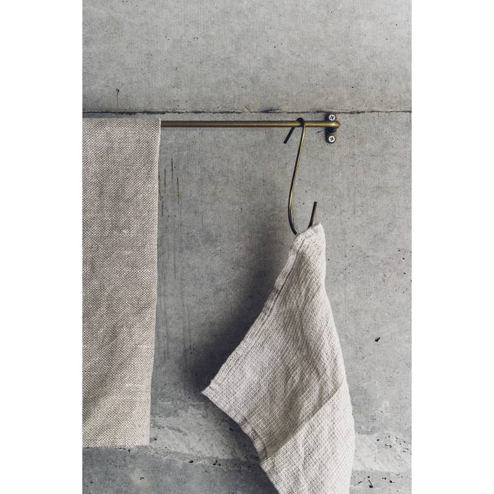 Fog Linen Work - Wholesale Wall hook - Brass J Hook (M)