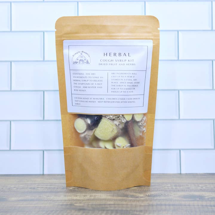 DIY Herbal Cough Syrup Making Kit for wholesale by Homesteading in Ohio LLC